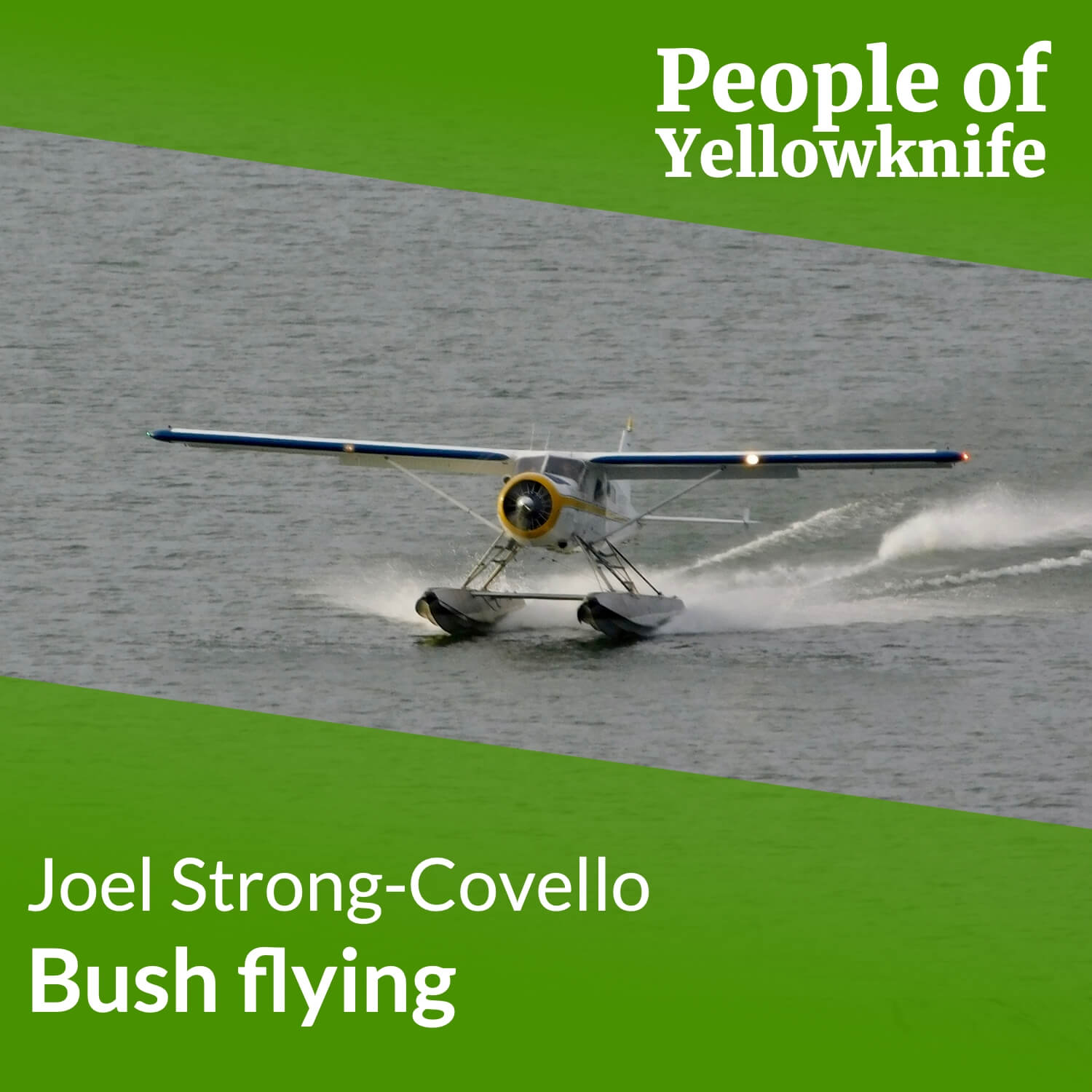 Bush flying: Joel Strong-Covello